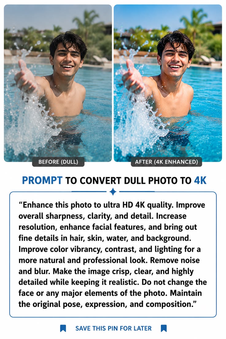 Photo Enhancement to Ultra HD 4K example